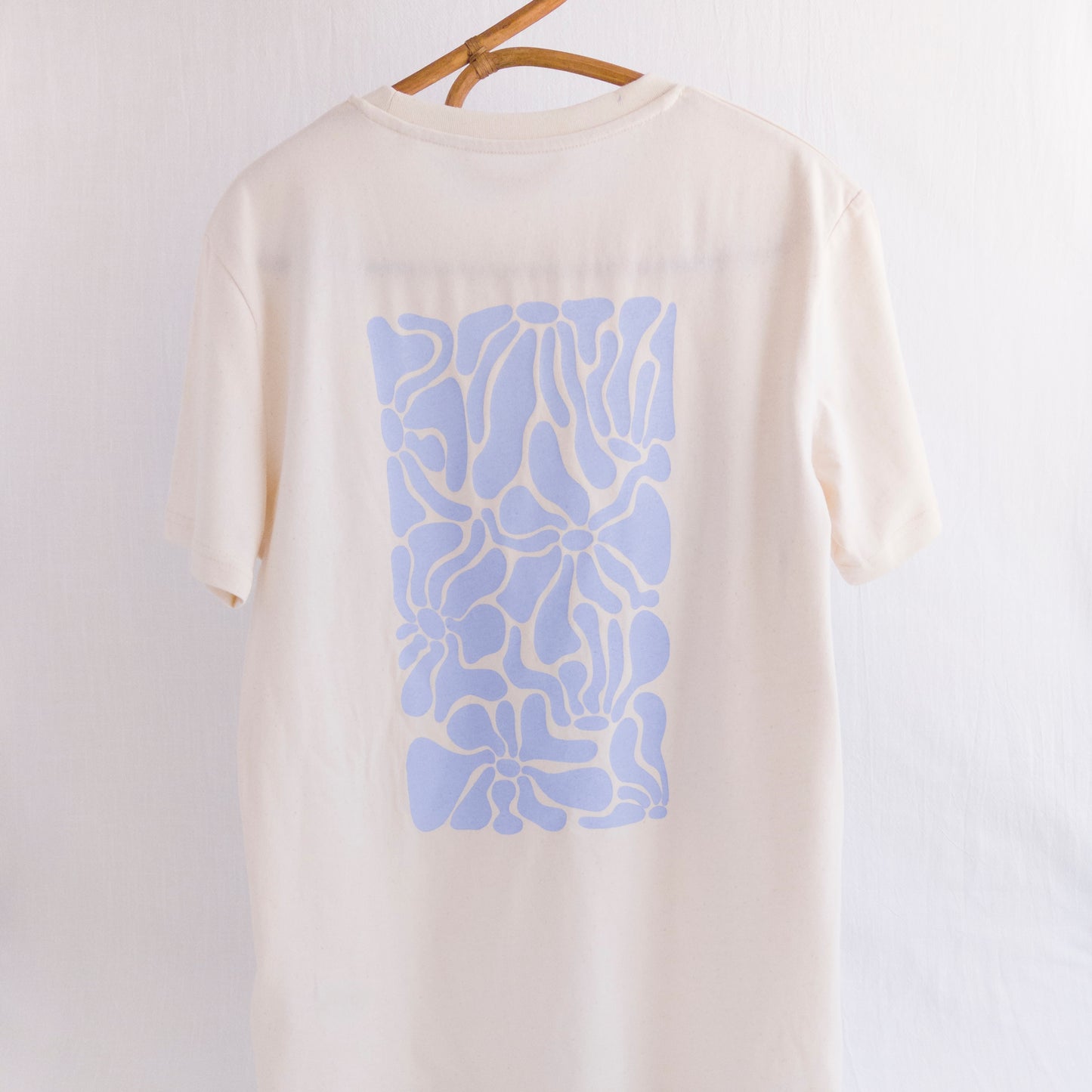 T-Shirt Flowerprint Natur