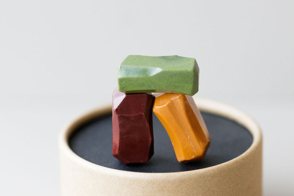 Natural Wax Crayon - Set of 8